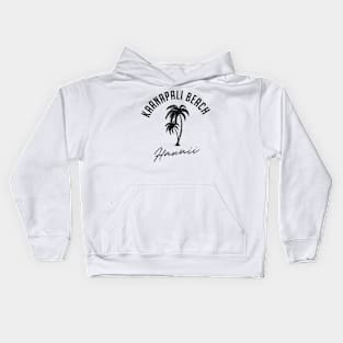 Classic Kaanapali Beach Kids Hoodie